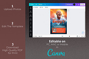 Shout Church Flyer Canva Template, a Flyer Template by loswl (Thumbnail 2 of 5)