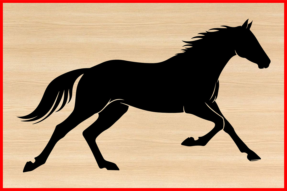 50 Horse Motion Silhouette Bundle, an Illustration by musafir_fashion (Photo 3 of 4)