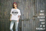 T-Shirt Mockup pack / Urban Edition, a Shirt Mockup by Arfis (Thumbnail 6 of 28)
