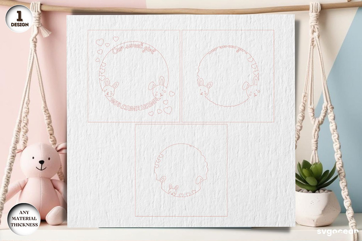 Shadow Box Frames Laser Cut Bundle, a Decorative Illustration by svgocean (Photo 13 of 13)