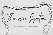 Themusion - Authentic Signature, a Handwritten Font by tebaltipislab (Thumbnail 1 of 10)