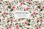 Pink Paradise Seamless Pattern Flora, a Pattern Graphic by Fabrivo (Thumbnail 3 of 10)