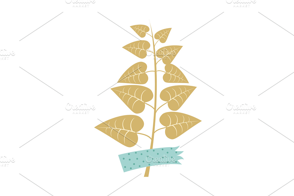 Flowers bouquet decoration attached, an Illustration by the8monkey