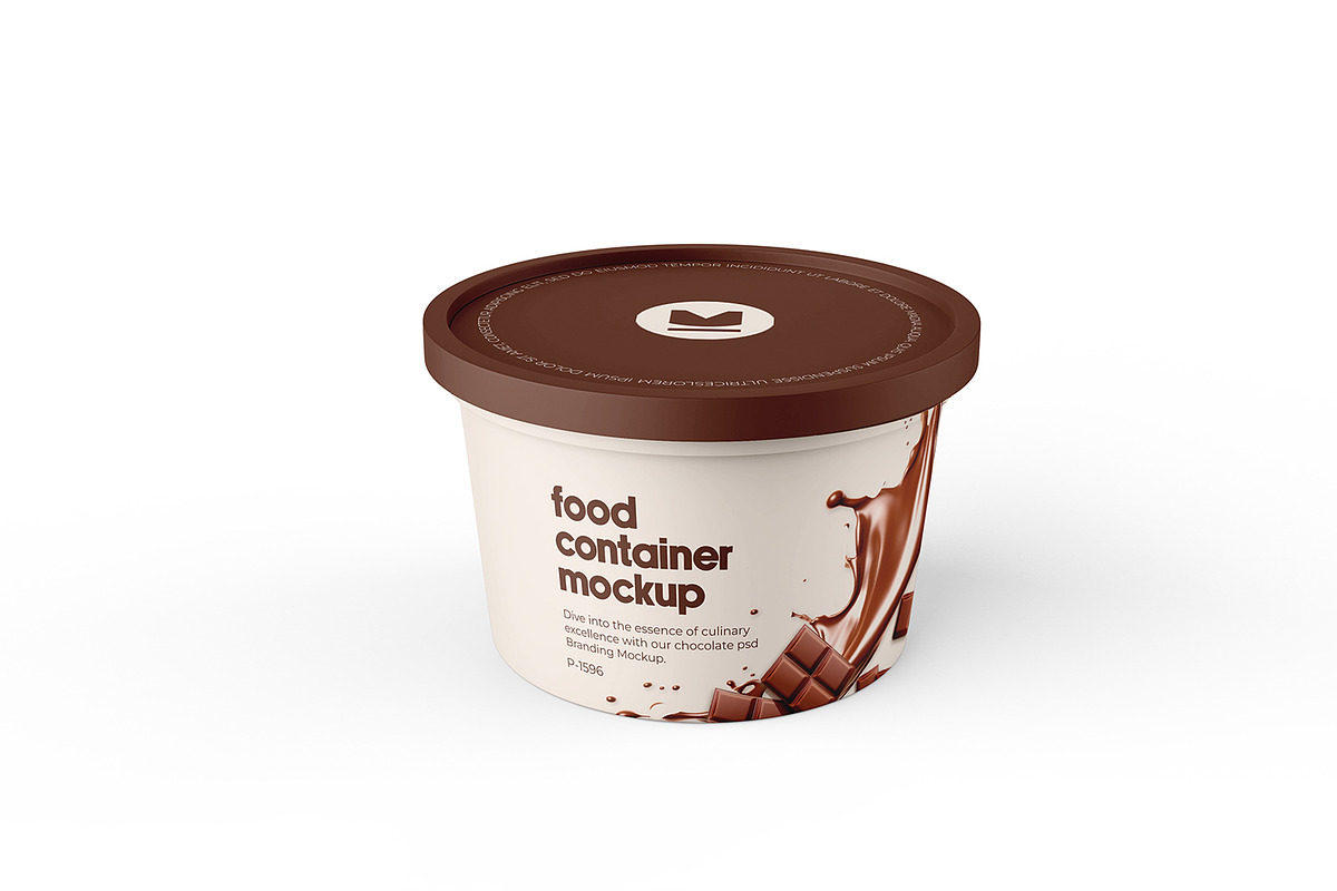 Ice Cream Cup Mockup, a Cups & Container Mockup by Ram Studio LLC (Photo 11 of 13)