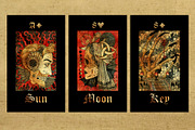 Gothic Mysteries Lenormand colorful, a Decorative Illustration by Samiramay (Thumbnail 12 of 13)