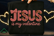 Crochet Jesus is My Valentine Png, an Illustration by Craft Nest (Thumbnail 7 of 7)