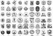 560 Vintage Logo, Monogram Logo, a Branding & Logo Template by Imagine Design Studio (Thumbnail 5 of 7)