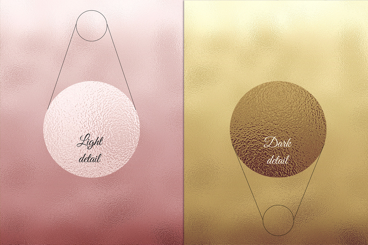 Ombre metallic foil, a Texture Graphic by Paper Farms (Photo 2 of 2)