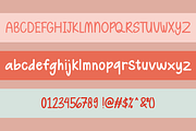 Barnie, a Font by Fashion Creative (Thumbnail 12 of 12)
