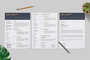 Modern CV Resumes Design, a Resume Template by Graphic Template