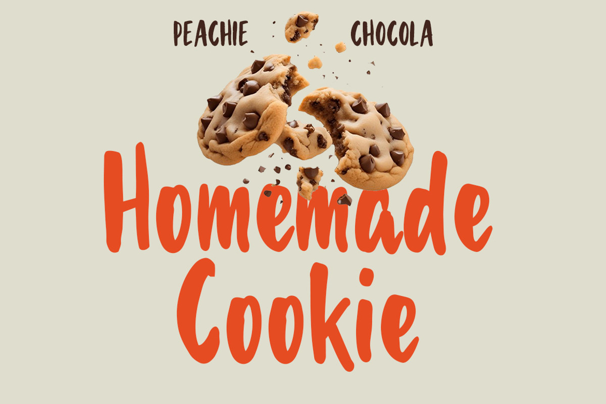 Peachie Chocola – Handwritten Font, a Handwritten Font by decographstud (Photo 10 of 10)