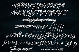 Coumins - Handlettering Font