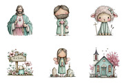 Christian Easter Clipart, an Illustration by CreationArt (Thumbnail 5 of 7)