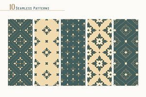 Vintage Ornaments. Vector Collection