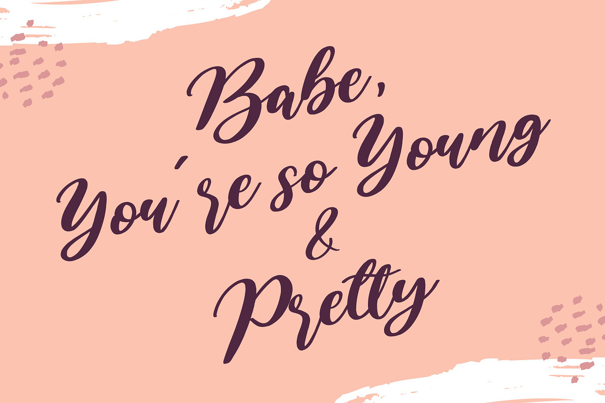 Amarila - Lovely Handwritten Font, a Script Font by Balpirick Studio (Photo 4 of 8)