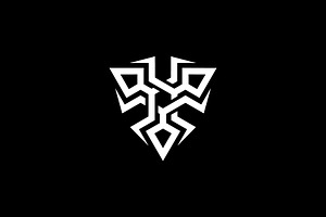abstract triangle spear tribal logo, a Branding & Logo Template by Rasagama Studio