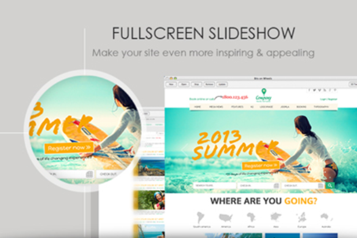 Travel - Responsive Travel Template, a Websites & App Template by JoomlaUX (Photo 3 of 5)