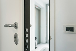Armored door, an Architecture Photo by KYNA STUDIO