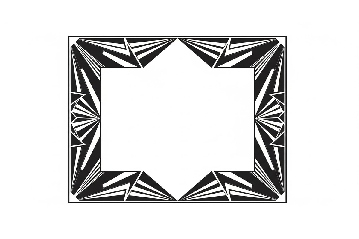Art Deco Geometric Frame Bundle, an Illustration by jahid234 (Photo 8 of 31)