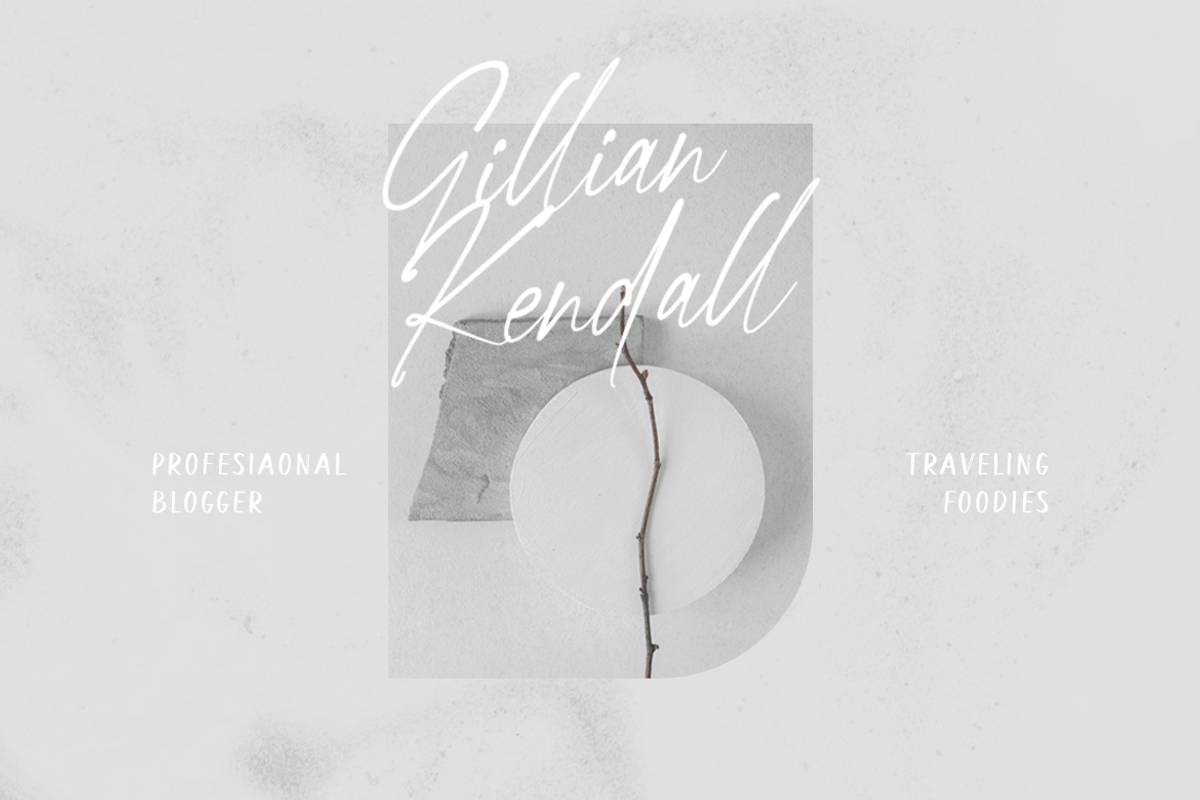 Bangli Kintamani 8 Handwritten Fonts, a Script Font by Bluestudio (Photo 3 of 12)
