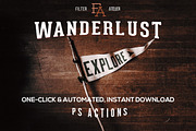 Wanderlust Photoshop Action, an Action Add-On by FilterAtelier (Thumbnail 9 of 9)