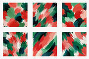 Pink and Green Brushstrokes Seamless, a Pattern Graphic by CreationArt (Thumbnail 4 of 5)