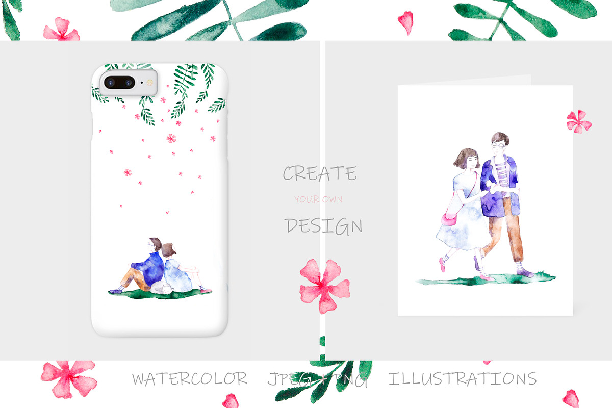 Love Collection, a Decorative Illustration by Knysh Ksenya (Photo 5 of 20)
