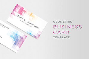 Geometric Business Card Template