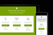 Simple Pricing Page Templates 01, an App Template by DesignBoard (Thumbnail 4 of 13)