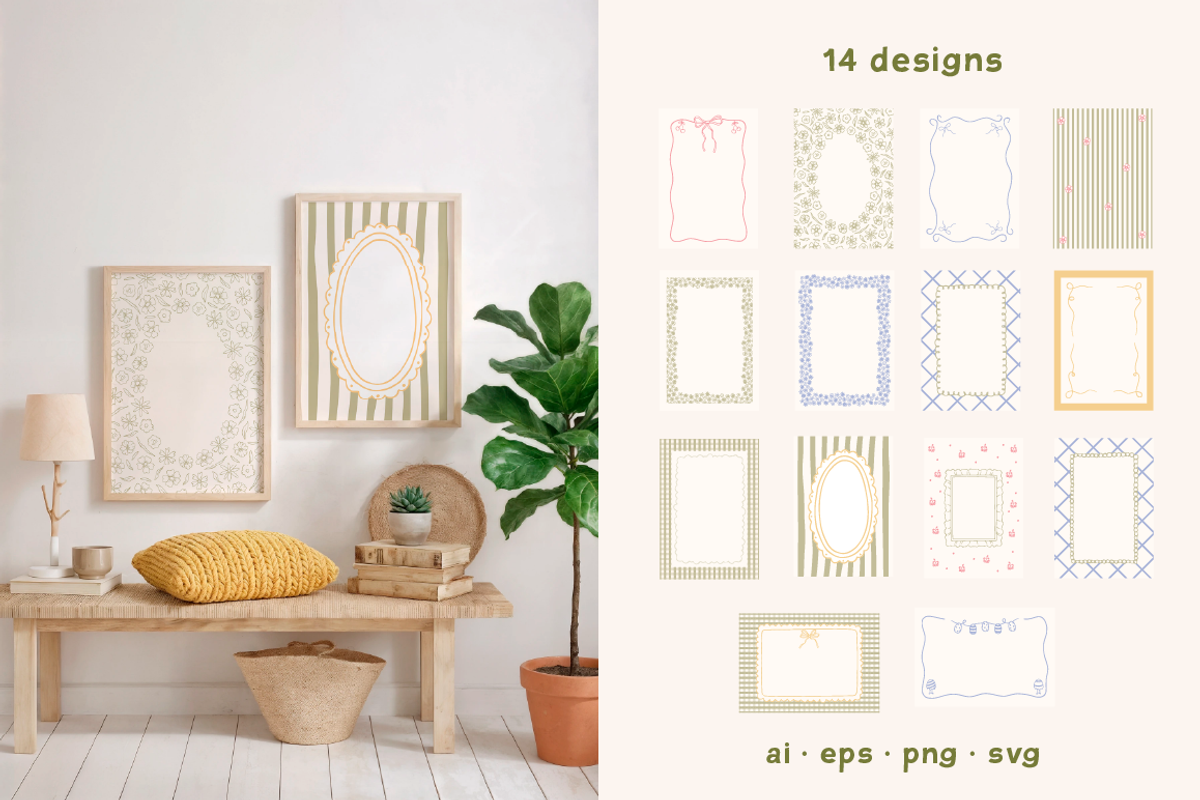 Whimsy Spring & Easter Doodle Set, a Seasonal Illustration by soboleva alya (Photo 4 of 15)