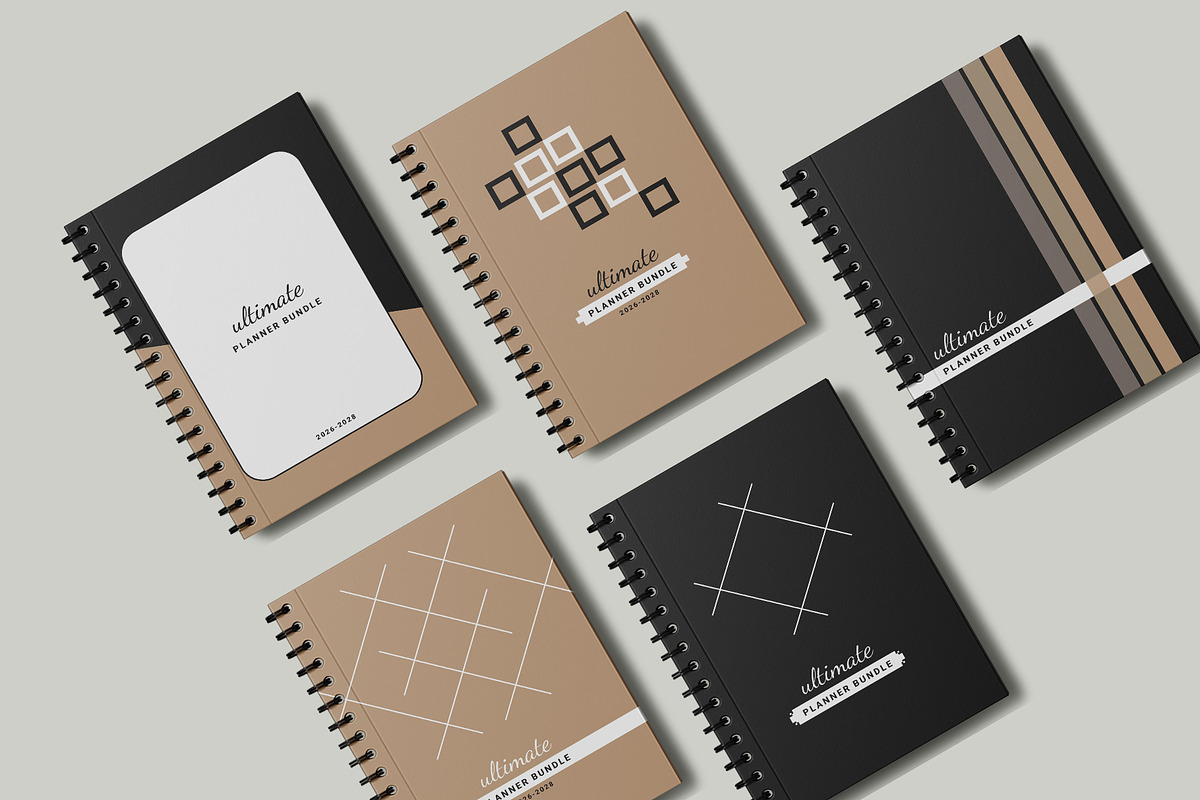 Ultimate Planner Bundle Pack 2026-28, a Stationery Template by Design Zone (Photo 11 of 11)