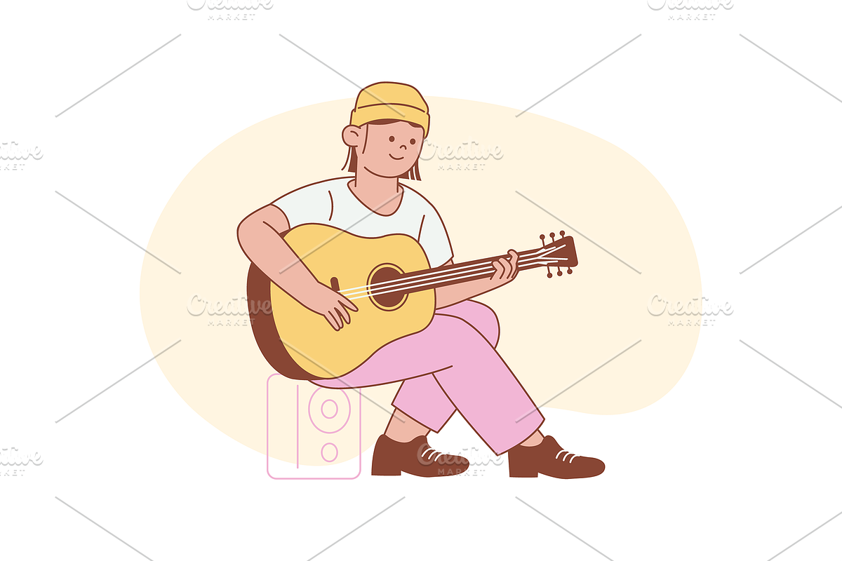 Music Entertainment Illustration, an Object Graphic by Jump Studio (Photo 12 of 12)
