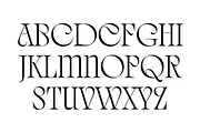 Quelia - Organic Display Font, a Serif Font by Piotr Łapa (Thumbnail 2 of 12)
