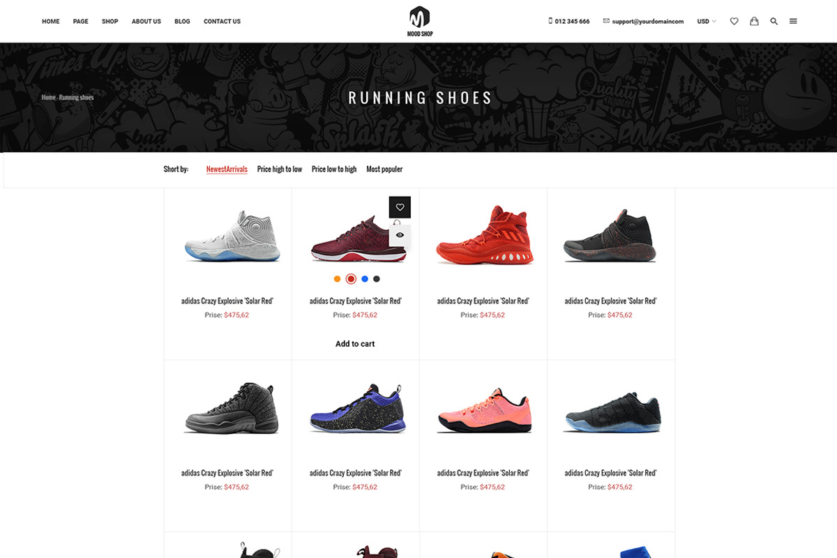 Moodshop - Modern eCommerce PSD, a Websites & App Template by Digipieces (Photo 11 of 12)