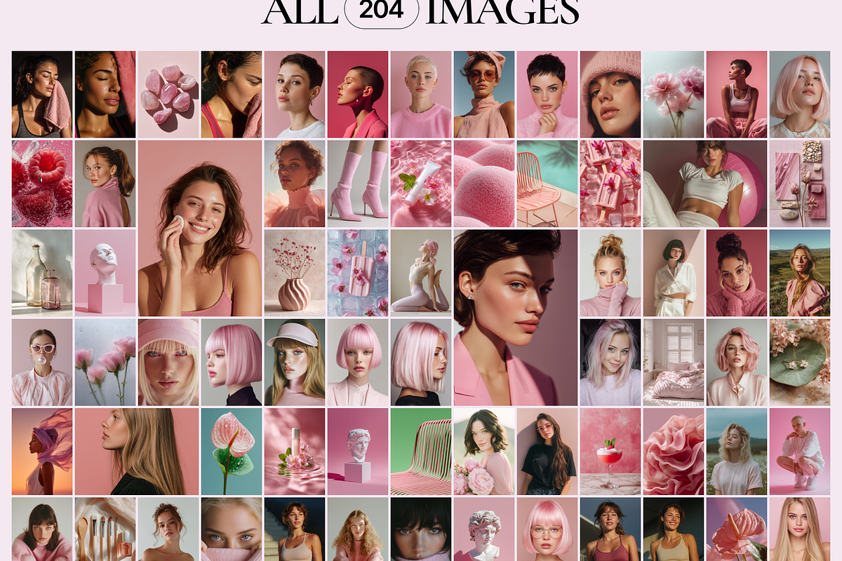 165 Pink Fashion Stock Images, a Beauty & Fashion Photo by Welovegraphics (Photo 10 of 10)