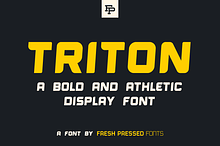 Triton Display Font