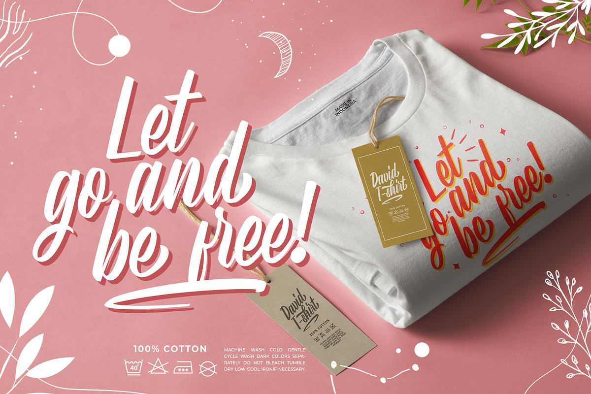 SALE! Sharely - Beautiful Brush Font, a Script Font by Arterfak Project (Photo 7 of 12)