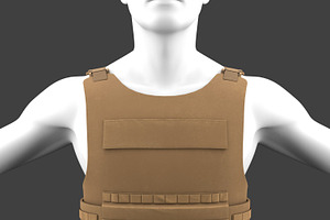 Military Flak Jacket Vest