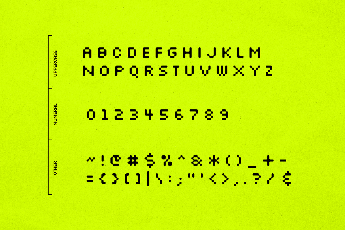 Sticky Bandit Font, a Sans Serif Font by Alex Blogoodf (Photo 3 of 9)