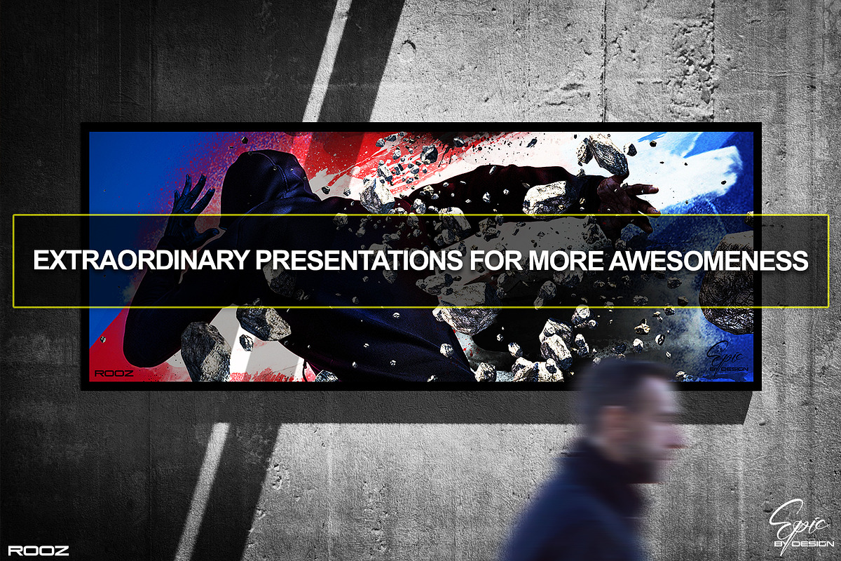 Urban Wall Mockup Set 01, a Print Template by Epic By Design (Photo 5 of 6)