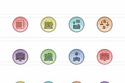 25 EdTech & AI Learning Icons., a Solid Icon by IconBunny (Thumbnail 2 of 2)