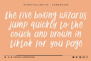 Story Tailing - Playful Script Fonts