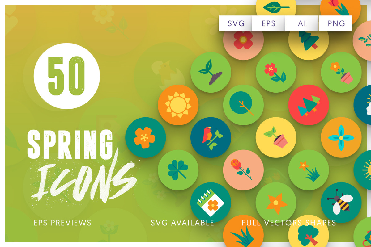 Spring Icons | Download SVG, PNG, EPS Icons
