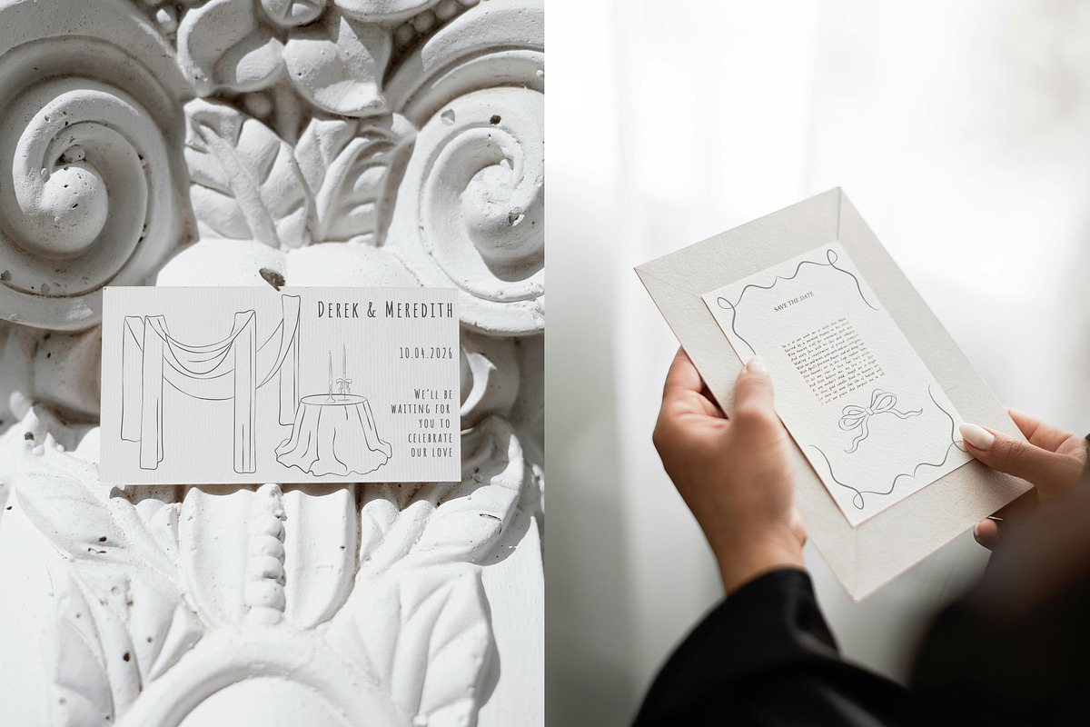 Rococo bows and frames collection, a Decorative Illustration by Nataly_is_Drawing (Photo 4 of 6)