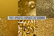 Gold Foil Textures, Gold Backgrounds, a Texture Graphic by Paper Element (Thumbnail 15 of 66)