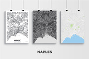 5 maps of Italian cities, a Texture Illustration by MaximGertsen (Thumbnail 4 of 9)