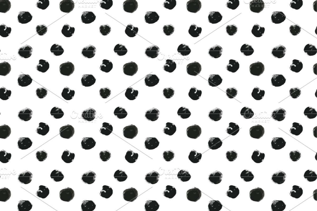 10 seamless black and white patterns preview 5