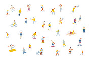 400+ Set of flat vector people, a Person Illustration by Vector_Art (Thumbnail 21 of 24)