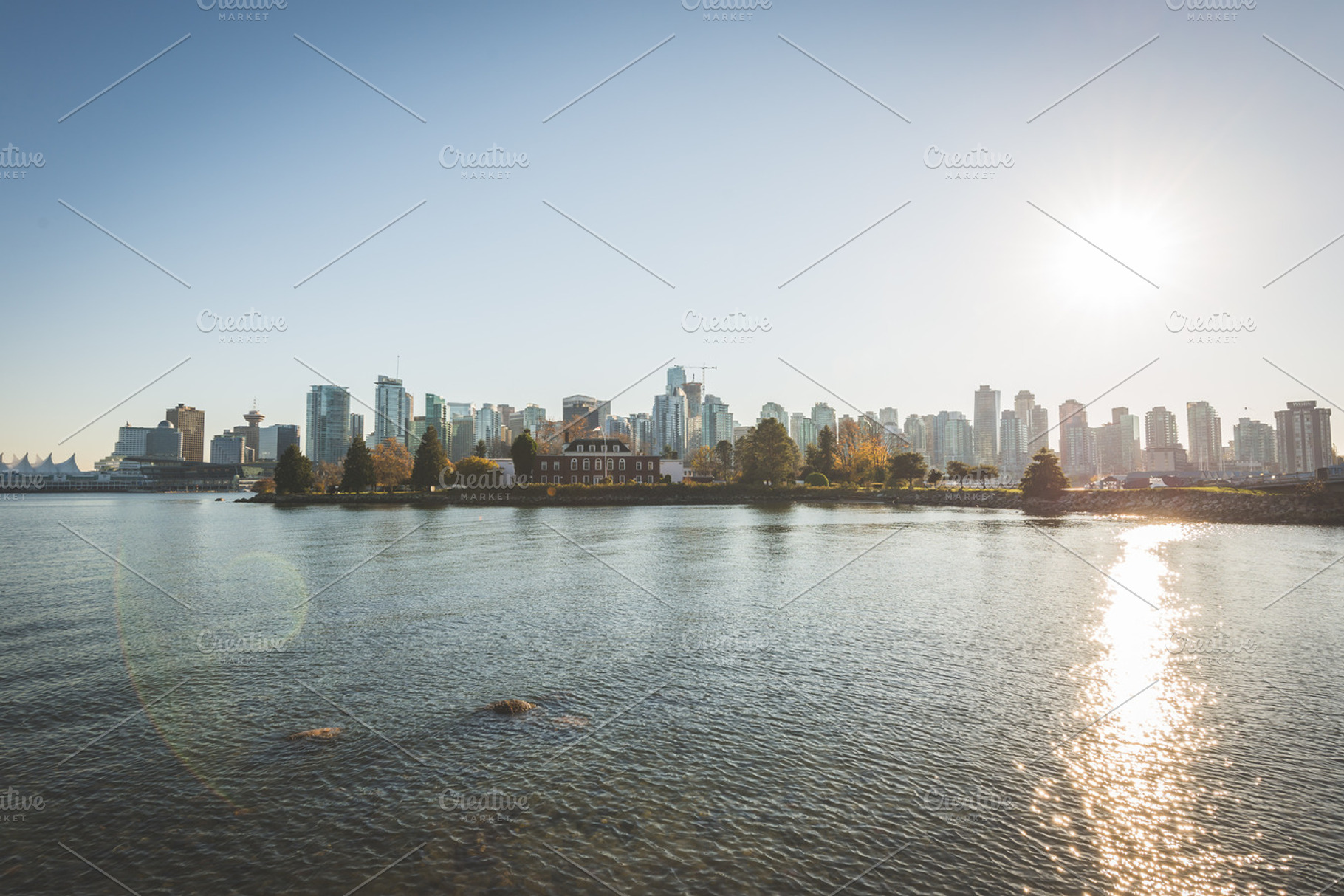 City Skyline of Vancouver, an Architecture Photo by Kelly Van de Vliet