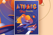 Space Voyage - Retro Design Toolkit, an Object Illustration by Polar Vectors (Thumbnail 15 of 23)